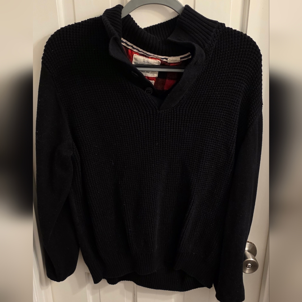 Weatherproof Vintage Black Knit Sweater
